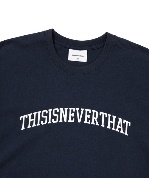 thisisneverthat(ディスイズネバーザット)の「Arch-Logo Tee(Tシャツ/カットソー・メンズ・ヘザーグレー/グリーン/ホワイト/ネイビー・L/M/S/XL)」の11枚目の写真