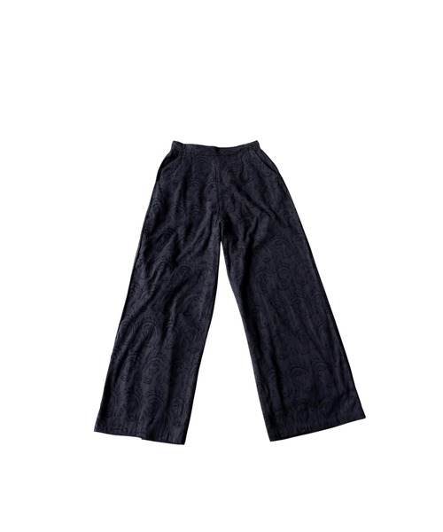 antiqua(アンティカ)の「綿100 ドビー織り インド綿 ワイドパンツ(その他パンツ・レディース・マスタード/ブラック・MEDIUM/LARGE)」の11枚目の写真