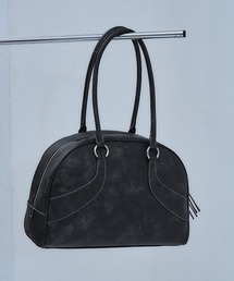 ajouter flow（アジューテフロー）の「【ajouter flow】synthetic leather boston bag（ボストンバッグ）」