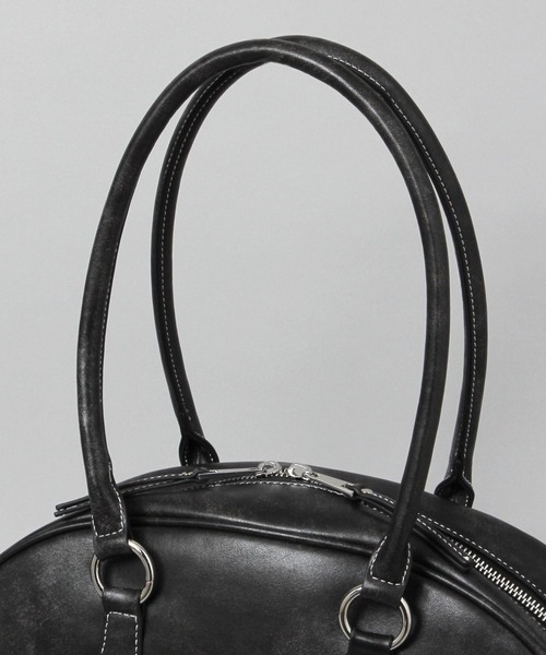 ajouter flow（アジューテフロー）の「【ajouter flow】synthetic leather boston bag（ボストンバッグ・メンズ・ブラック・FREE）」の15枚目の写真