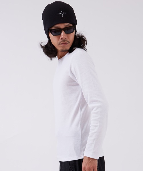 improves(インプローブス)の「スパンテレコ クルーネック 長袖Tシャツ(Tシャツ/カットソー・メンズ・ブラック/グレー/ホワイト・MEDIUM/LARGE/X-LARGE)」の5枚目の写真