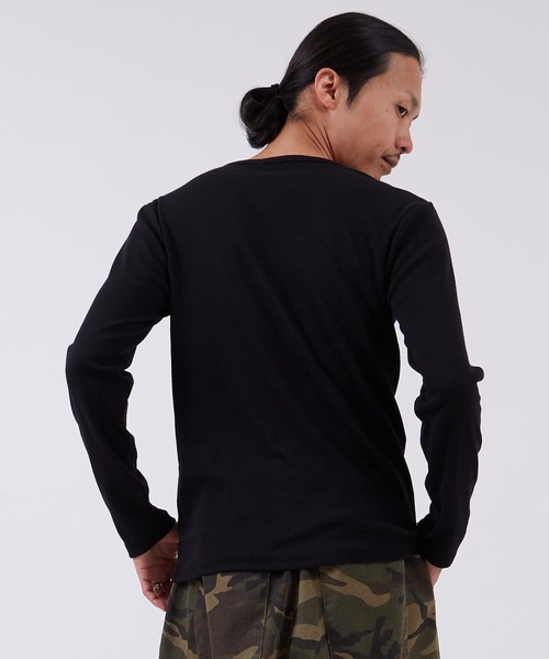 improves(インプローブス)の「スパンテレコ クルーネック 長袖Tシャツ(Tシャツ/カットソー・メンズ・ブラック/グレー/ホワイト・MEDIUM/LARGE/X-LARGE)」の10枚目の写真