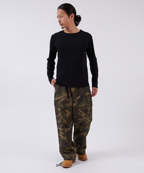 improves(インプローブス)の「スパンテレコ クルーネック 長袖Tシャツ(Tシャツ/カットソー・メンズ・ブラック/グレー/ホワイト・MEDIUM/LARGE/X-LARGE)」の11枚目の写真