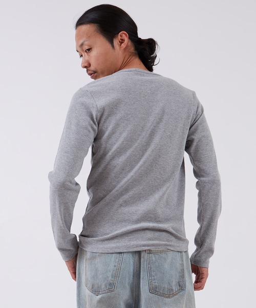 improves(インプローブス)の「スパンテレコ クルーネック 長袖Tシャツ(Tシャツ/カットソー・メンズ・ブラック/グレー/ホワイト・MEDIUM/LARGE/X-LARGE)」の14枚目の写真