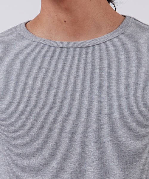 improves(インプローブス)の「スパンテレコ クルーネック 長袖Tシャツ(Tシャツ/カットソー・メンズ・ブラック/グレー/ホワイト・MEDIUM/LARGE/X-LARGE)」の16枚目の写真