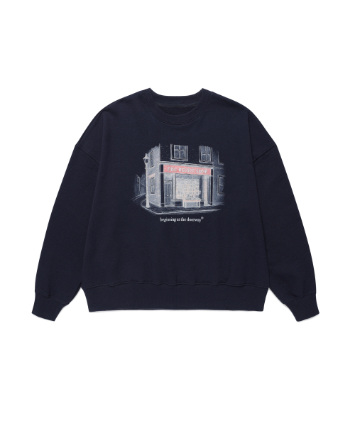 REORG（リオルグ）の「BATD SWEATSHIRTS NAVY（スウェット・レディース・その他・MEDIUM/LARGE）」の5枚目の写真