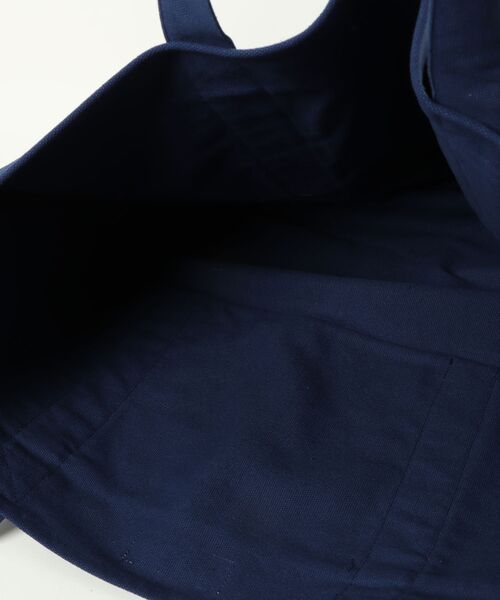 LOWRYS FARM(ローリーズファーム)の「Monday Sleeping Club トートバック 661516(トートバッグ・レディース・ホワイト/ネイビー・FREE)」の20枚目の写真