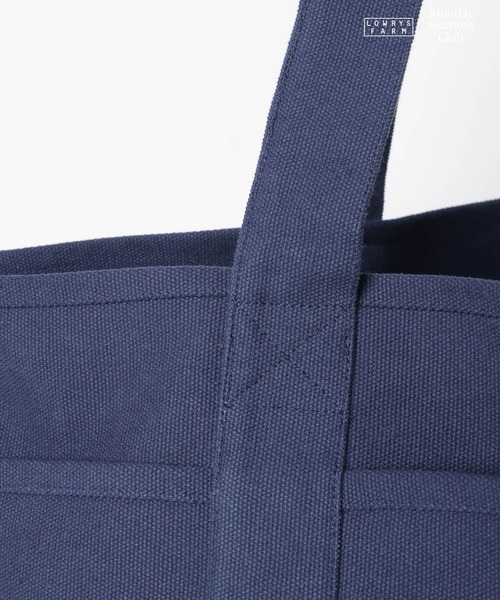 LOWRYS FARM(ローリーズファーム)の「Monday Sleeping Club トートバック 661516(トートバッグ・レディース・ホワイト/ネイビー・FREE)」の13枚目の写真