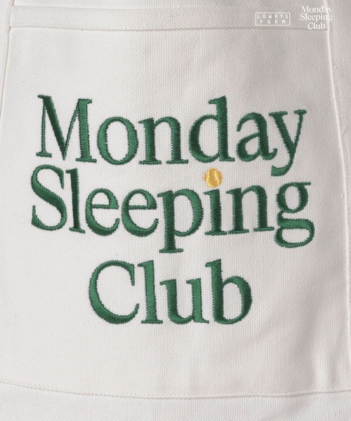 LOWRYS FARM(ローリーズファーム)の「Monday Sleeping Club トートバック 661516(トートバッグ・レディース・ホワイト/ネイビー・FREE)」の17枚目の写真