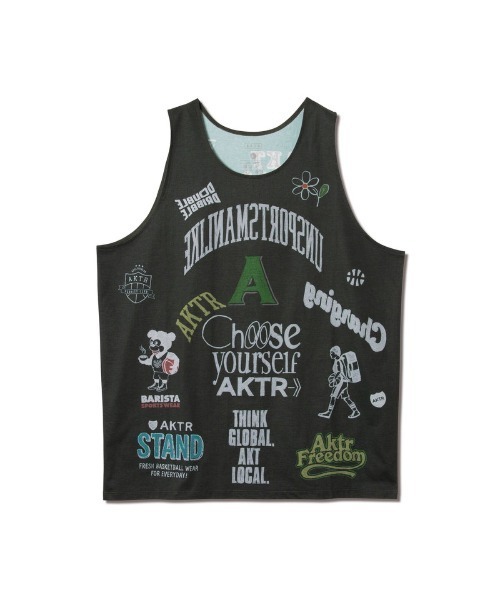 AKTR(アクター)の「AKTR MEMORIAL TANK(アクター メモリアルタンク)(タンクトップ・メンズ・ブラック系/ベージュ系・MEDIUM/LARGE/X-LARGE/XX-LARGE)」の4枚目の写真