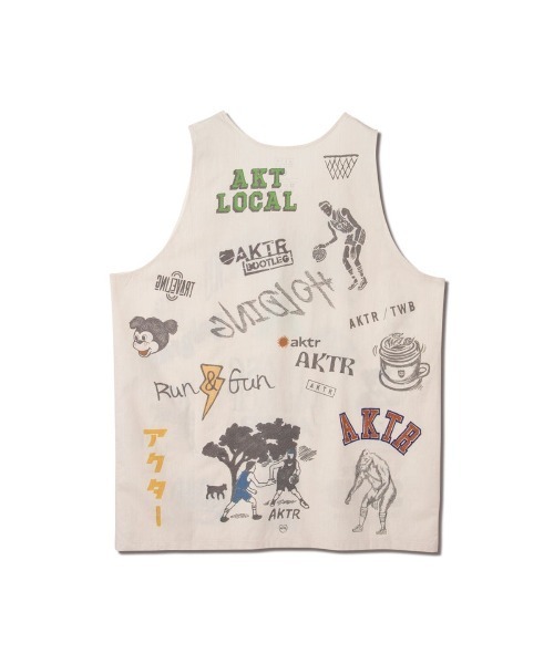 AKTR(アクター)の「AKTR MEMORIAL TANK(アクター メモリアルタンク)(タンクトップ・メンズ・ブラック系/ベージュ系・MEDIUM/LARGE/X-LARGE/XX-LARGE)」の8枚目の写真