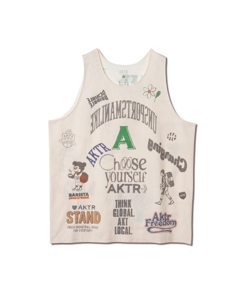 AKTR(アクター)の「AKTR MEMORIAL TANK(アクター メモリアルタンク)(タンクトップ・メンズ・ブラック系/ベージュ系・MEDIUM/LARGE/X-LARGE/XX-LARGE)」の9枚目の写真