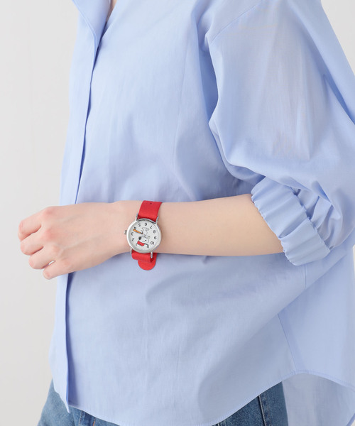 TIMEX(タイメックス)の「Web限定 TIMEX WATCH WEEKENDER TW2R41400(アナログ腕時計・レディース・シルバー・FREE)」の11枚目の写真
