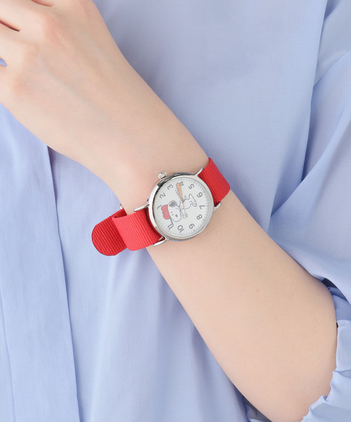 TIMEX(タイメックス)の「Web限定 TIMEX WATCH WEEKENDER TW2R41400(アナログ腕時計・レディース・シルバー・FREE)」の2枚目の写真
