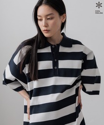 LOWRYS FARM | 【LFM(U)】１４ＧハーフミラノポロＳＳ　 676295/接触冷感(Tシャツ/カットソー)
