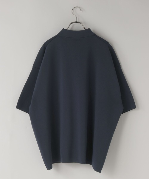 LOWRYS FARM(ローリーズファーム)の「【LFM(U)】14GハーフミラノポロSS 676295/接触冷感(Tシャツ/カットソー・メンズ・その他/グレー/ブラウン/ネイビー・LARGE/MEDIUM)」の5枚目の写真