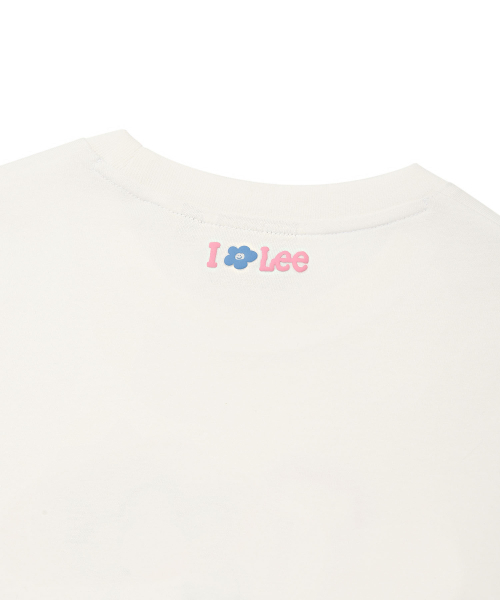 Wacky WiLLy（ワッキーウィリー）の「[ワキウィリー x Lee] ウィメンズ アイリリリ クロップ 半袖Tシャツ ホワイト（Tシャツ/カットソー・レディース・その他・SMALL/MEDIUM）」の8枚目の写真