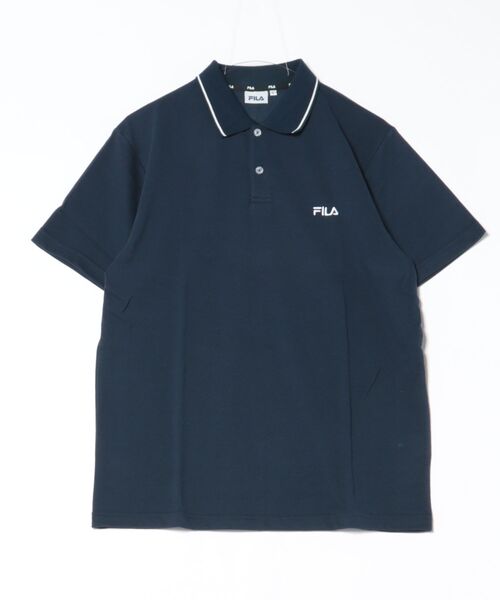 FILA（フィラ）の「《FILA》S/S POLO SHIRT（ポロシャツ・メンズ・ブラック/ネイビー/ホワイト・LL/M/L）」の3枚目の写真