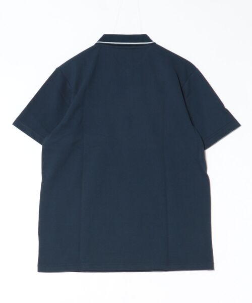 FILA（フィラ）の「《FILA》S/S POLO SHIRT（ポロシャツ・メンズ・ブラック/ネイビー/ホワイト・LL/M/L）」の4枚目の写真