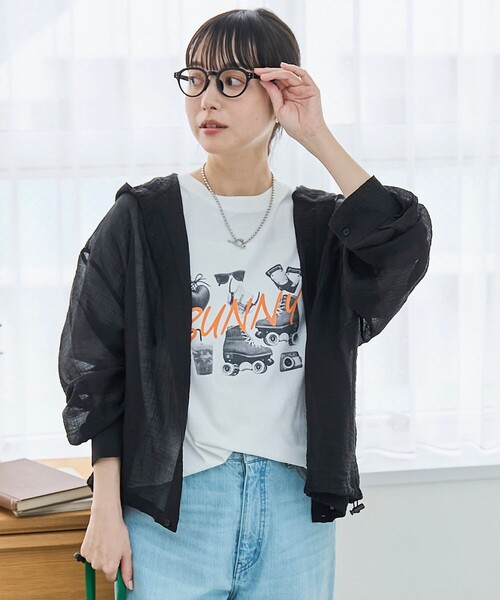 doki2◆新品coen後ろフォトプリントゆるカットソー/＋他3点 セール】SUNNYロゴアソートプリントTシャツ（Tシャツ/カットソー