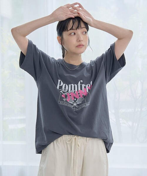 doki2◆新品coen後ろフォトプリントゆるカットソー/＋他3点 セール】SUNNYロゴアソートプリントTシャツ（Tシャツ/カットソー