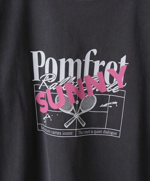 coen(コーエン)の「SUNNYロゴアソートプリントTシャツ(Tシャツ/カットソー・レディース・オフホワイト/ダークグレー/ケリーグリーン・M/L)」の5枚目の写真