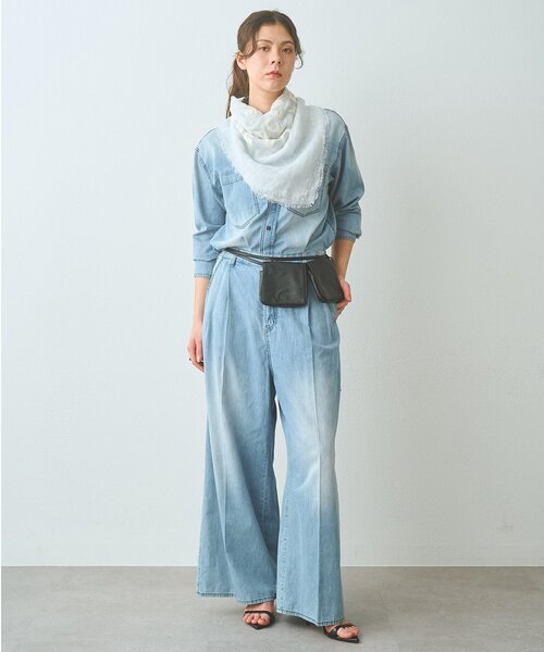 Whim Gazette（ウィムガゼット）の「【THE BAAT】MINI BAG（ボディバッグ/ウエストポーチ・レディース・ブラウン/ブラック/アイボリー・FREE）」の10枚目の写真
