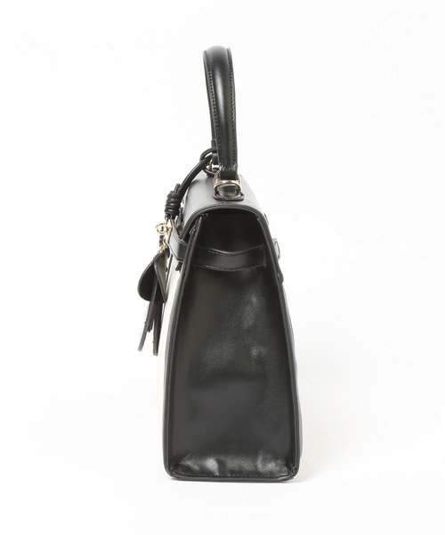 Andemiu（アンデミュウ）の「キャンバズフラップバッグ656272（トートバッグ・レディース・ブラック/ブラウン・FREE）」の8枚目の写真