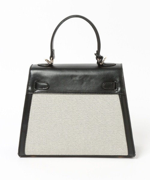 Andemiu（アンデミュウ）の「キャンバズフラップバッグ656272（トートバッグ・レディース・ブラック/ブラウン・FREE）」の9枚目の写真