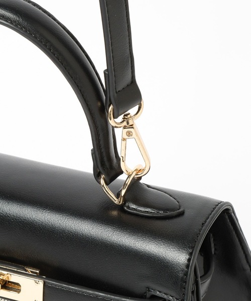 Andemiu（アンデミュウ）の「キャンバズフラップバッグ656272（トートバッグ・レディース・ブラック/ブラウン・FREE）」の11枚目の写真