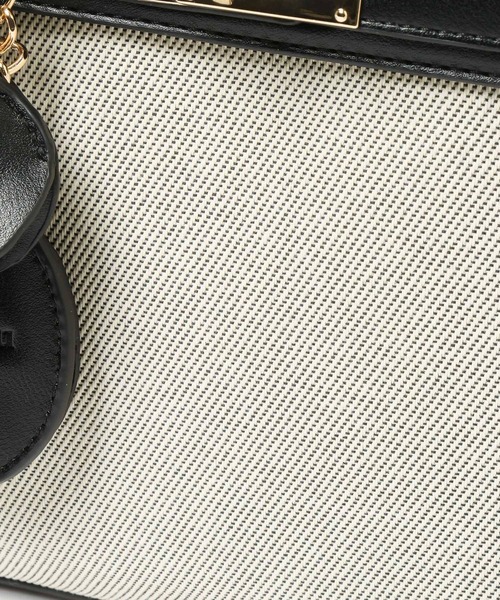 Andemiu（アンデミュウ）の「キャンバズフラップバッグ656272（トートバッグ・レディース・ブラック/ブラウン・FREE）」の15枚目の写真