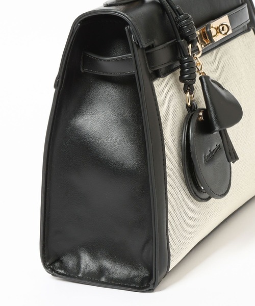 Andemiu（アンデミュウ）の「キャンバズフラップバッグ656272（トートバッグ・レディース・ブラック/ブラウン・FREE）」の19枚目の写真