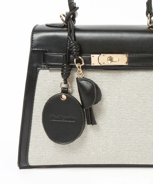 Andemiu（アンデミュウ）の「キャンバズフラップバッグ656272（トートバッグ・レディース・ブラック/ブラウン・FREE）」の22枚目の写真