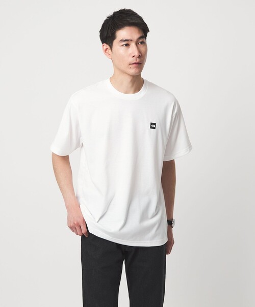THE NORTH FACE(ザノースフェイス)の「【WEB限定】<THE NORTH FACE> スモールボックス 半袖 ロゴTシャツ(Tシャツ/カットソー・メンズ・ブラック/オフホワイト/ネイビー/グレー系・L/S/XL/M)」の2枚目の写真