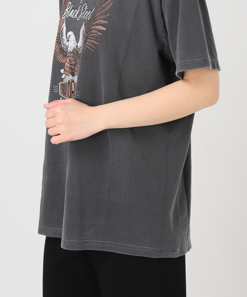 GOOD ROCK SPEED（グッドロックスピード）の「【GOOD ROCK SPEED 】damageHill&black steel eagle Tsh（Tシャツ/カットソー・レディース・ブラック系その他・FREE）」の16枚目の写真