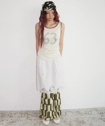 numbering glossy knit bibs / ナンバリングニットビブス