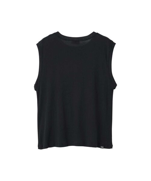 HYSTERIC GLAMOUR（ヒステリックグラマー）の「HG MUSIC ACADEMY ノースリーブ（キャミソール・レディース・グリーン/ホワイト/ブラック・FREE）」の6枚目の写真