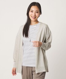 ハイツイスト ノーボタン ミドルカーディガン ‐ウォッシャブル‐ ＜A DAY IN THE LIFE＞