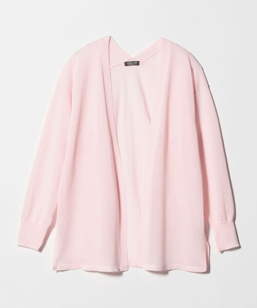 A DAY IN THE LIFE UNITED ARROWS(アデイインザライフユナイテッドアローズ)の「ハイツイスト ノーボタン ミドルカーディガン ‐ウォッシャブル‐ <A DAY IN THE LIFE>(カーディガン/ボレロ・レディース・ライトグレー/ナチュラル/ライトピンク/ケリーグリーン/ネイビー・FREE)」の5枚目の写真