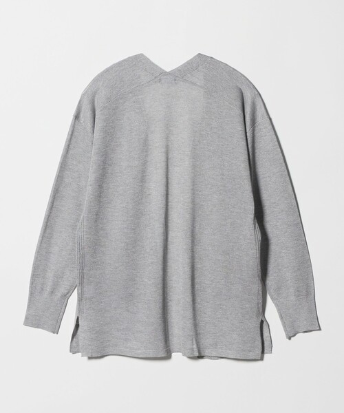 A DAY IN THE LIFE UNITED ARROWS(アデイインザライフユナイテッドアローズ)の「ハイツイスト ノーボタン ミドルカーディガン ‐ウォッシャブル‐ <A DAY IN THE LIFE>(カーディガン/ボレロ・レディース・ライトグレー/ナチュラル/ライトピンク/ケリーグリーン/ネイビー・FREE)」の18枚目の写真