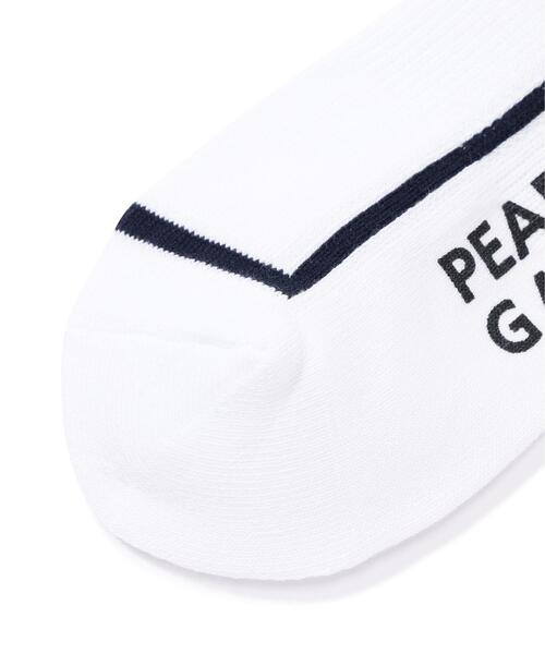 PEARLY GATES(パーリーゲイツ)の「【PEARLY GATES】パイピングショートSOX(ソックス/靴下・メンズ・ホワイト/レッド/ネイビー・FREE)」の7枚目の写真