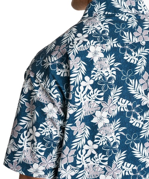 REEF（リーフ）の「REEF/リーフ 半袖 シャツ UVカット 抗菌防臭 ストレッチ 塩素対応 水陸両用 セットアップ対応 ELY262601T（シャツ/ブラウス・メンズ・ブルー/ネイビー・L/M）」の7枚目の写真