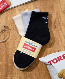 Healthknit（ヘルスニット）の「【Healthknit】底パイル仕様 キッズソックス 3足セット（ソックス/靴下）」