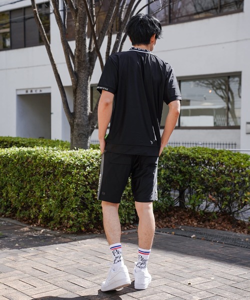 LUXE/R GOLF(ラグジュ ゴルフ)の「(RM)【LUXE/R GOLF】ストレッチ スムース ロゴ ポロシャツ(ポロシャツ・メンズ・ネイビー/チャコールグレー/ブラック/ホワイト・X-LARGE/LARGE/MEDIUM)」の11枚目の写真