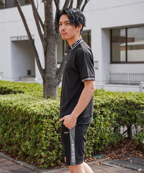 LUXE/R GOLF(ラグジュ ゴルフ)の「(RM)【LUXE/R GOLF】ストレッチ スムース ロゴ ポロシャツ(ポロシャツ・メンズ・ネイビー/チャコールグレー/ブラック/ホワイト・X-LARGE/LARGE/MEDIUM)」の22枚目の写真