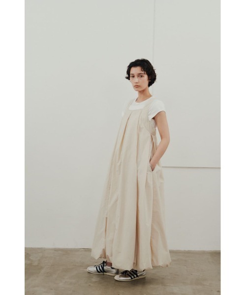 STYLEMIXER(スタイルミキサー)の「【UVカット・撥水加工】ACTIVE撥水UVバルーンワンピース(ワンピース・レディース・ミント/ブラック/アイボリー・MEDIUM/SMALL)」の4枚目の写真