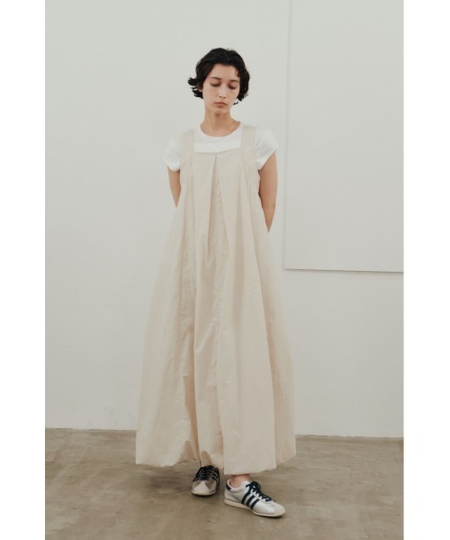 STYLEMIXER(スタイルミキサー)の「【UVカット・撥水加工】ACTIVE撥水UVバルーンワンピース(ワンピース・レディース・ミント/ブラック/アイボリー・MEDIUM/SMALL)」の5枚目の写真