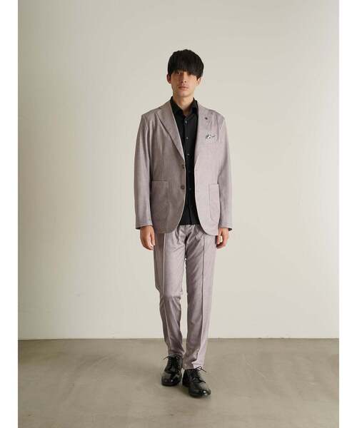 g-stage(ジーステージ)の「【G-STAGE】 ジャージメッシュPRINT スラックス(スラックス・メンズ・ベージュ系・48/46)」の5枚目の写真