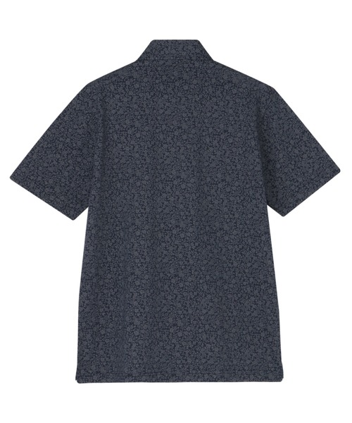 TOKYO SHIRTS（トウキョウシャツ）の「フラワープリント ポロシャツ（ポロシャツ・メンズ・ネイビー・XL/LL/L/M）」の7枚目の写真