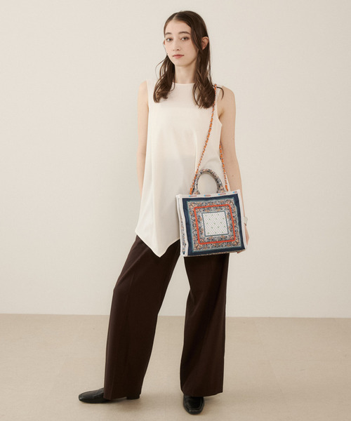 セール】SM CHAIN TOTE サンリットガーデンバンダナ（トートバッグ 